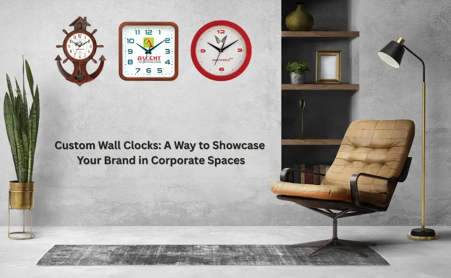 Custom Wall Clocks: A Way to Showcase Your Brand in Corporate Spaces