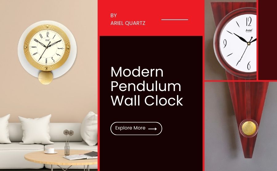 Top 7 Modern Pendulum Wall Clock By Ariel