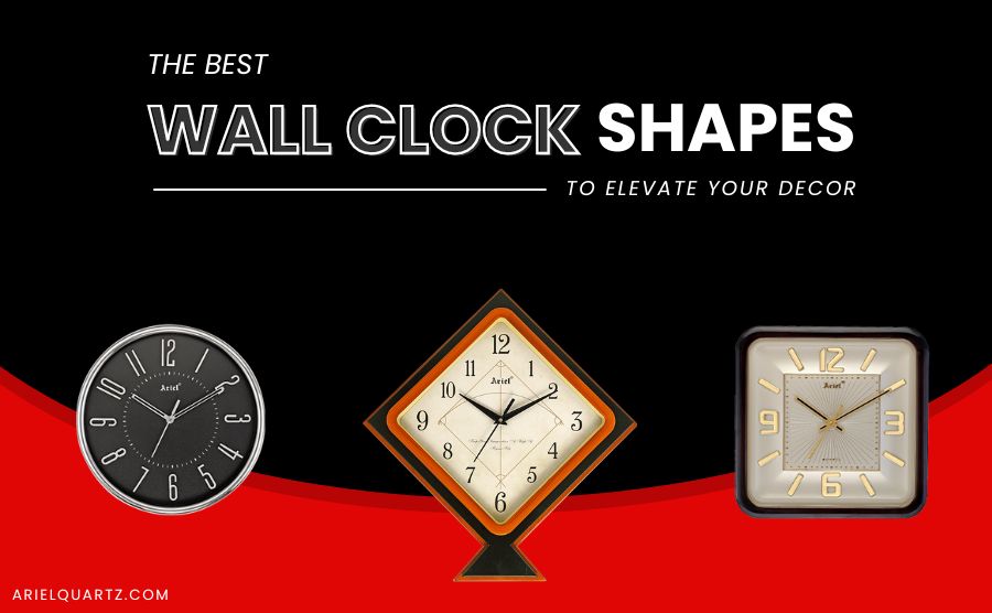 The Best Wall Clock Shapes to Elevate Your Decor