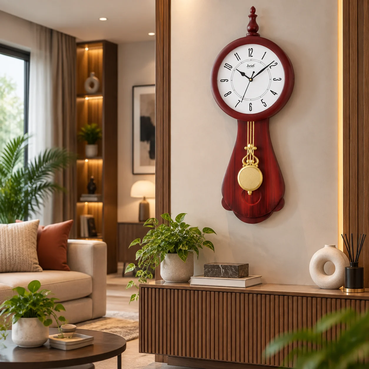 1. The Pendulum Adds Something a Regular Clock Cannot