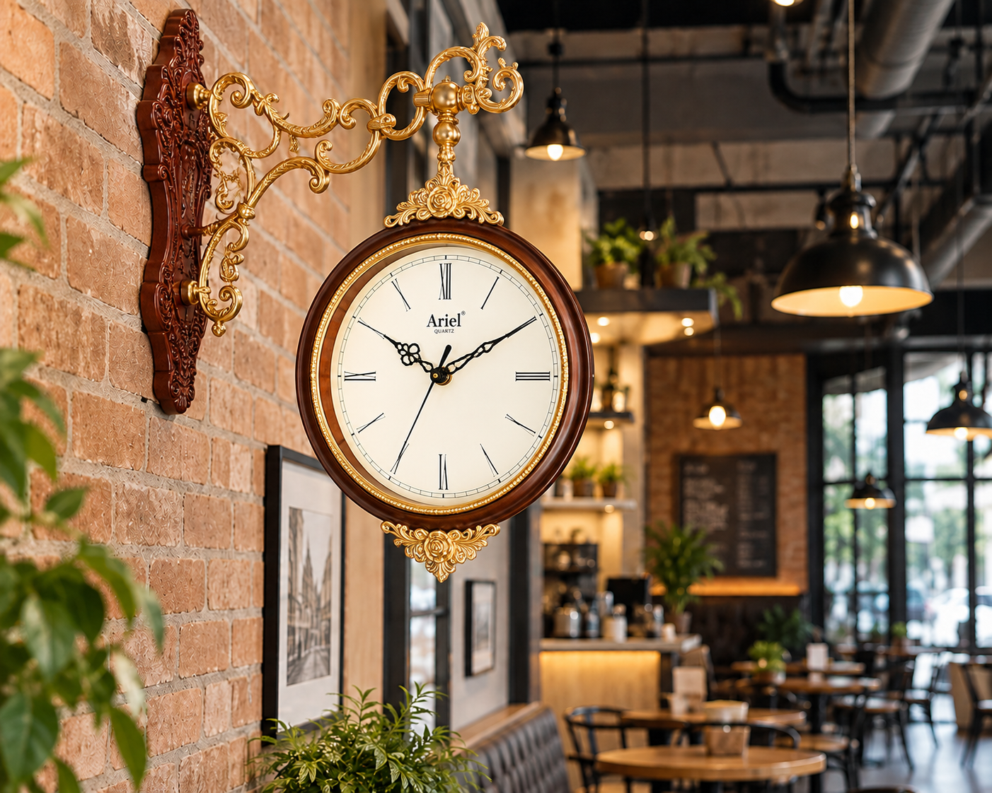 Dual Side Clocks Have a Stronger Visual Presence