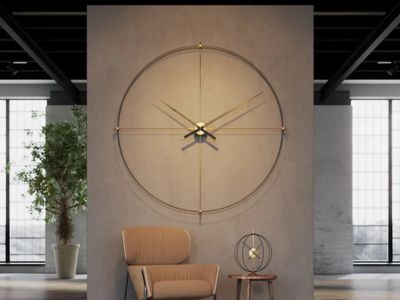 oversized wall clock