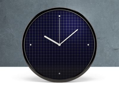 Solar Powered Wall Clocks