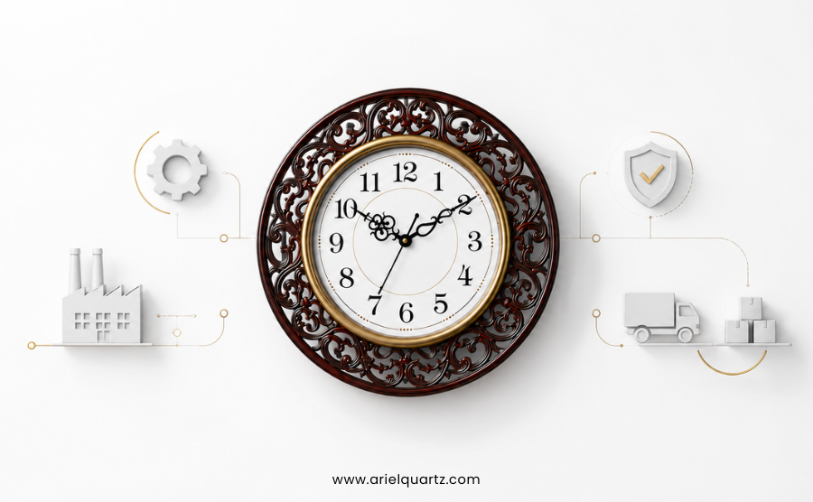 Wall Clock Manufacturer vs Supplier: What’s Better for Bulk Orders?