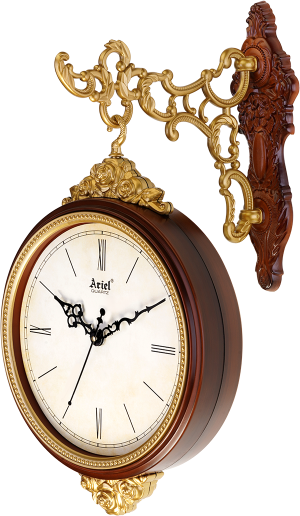 AQ-63 Dual Side Wall Clock