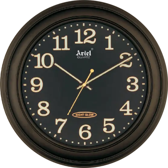 A-681-NG-SW Night Glow Wall Clock