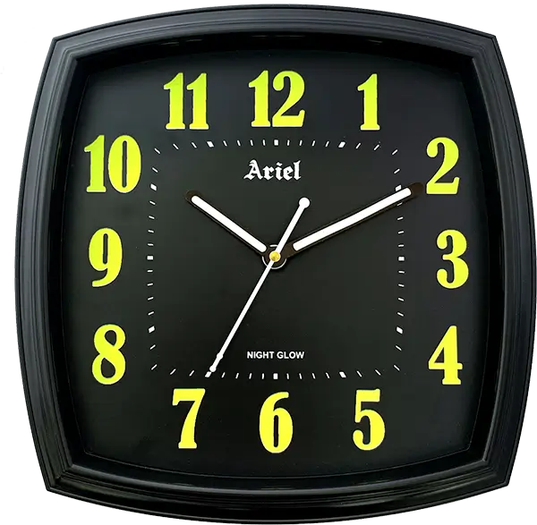 A-921-NG-SW Night Glow Wall Clock