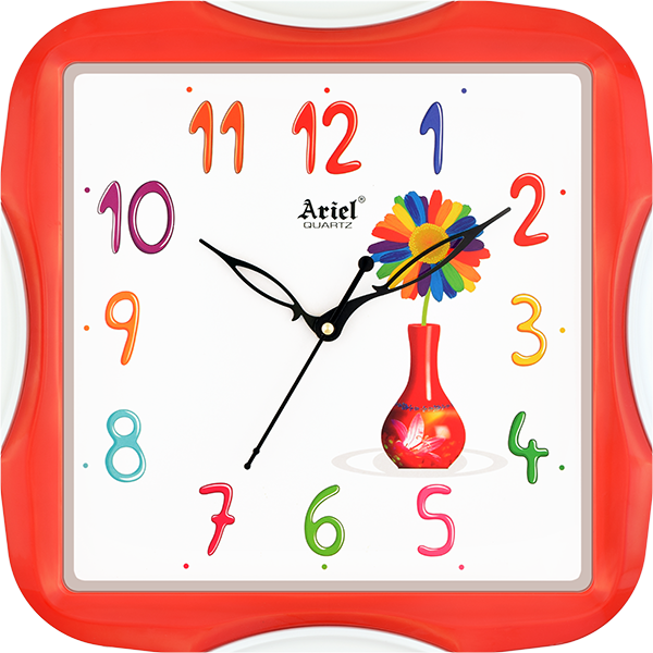 A415(Flower) Picture Wall Clock