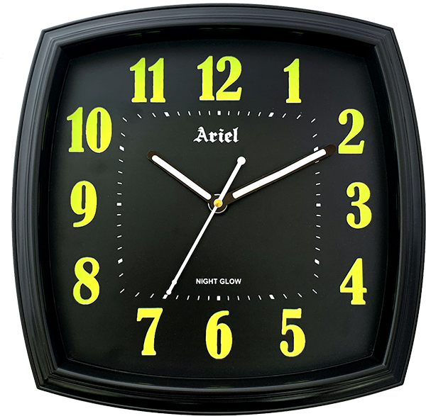 A-921 NG SW Night Glow Wall Clock