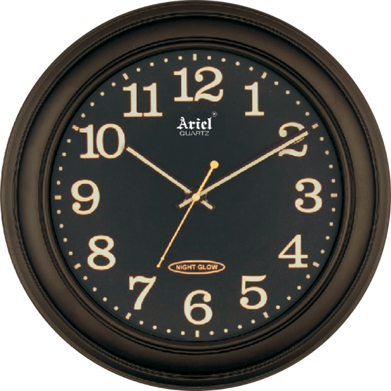 A-681 NG SW Night Glow Wall Clock