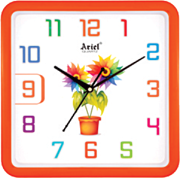 A315(Flower) Picture Wall Clock