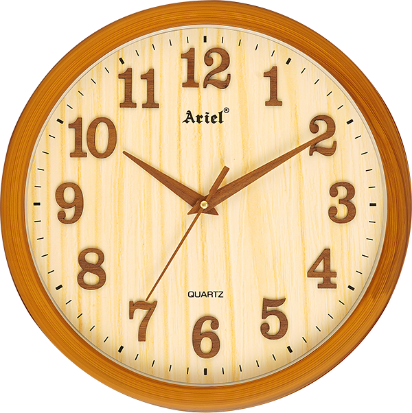 AQ56 (Wooden Figure) Antique Wall Clock