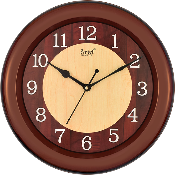 Brown Wall Clock