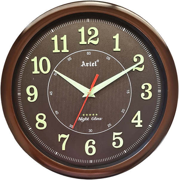 A-1291 NG Night Glow Wall Clock