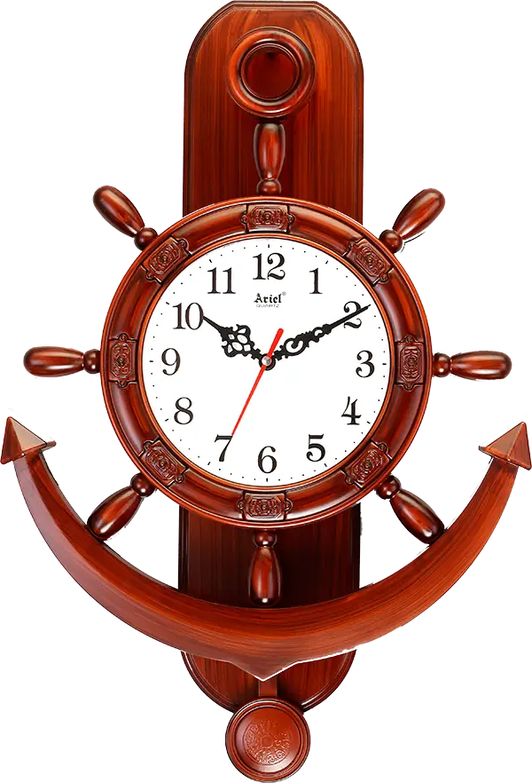 A1-W-F Anchor Wall Clock