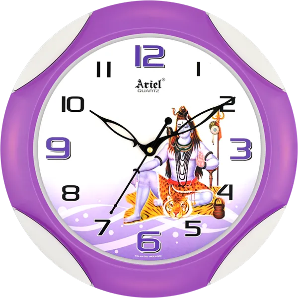 A414-God Picture Wall Clock