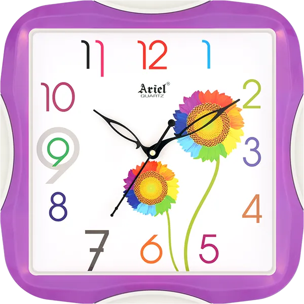 A415-Flower Picture Wall Clock
