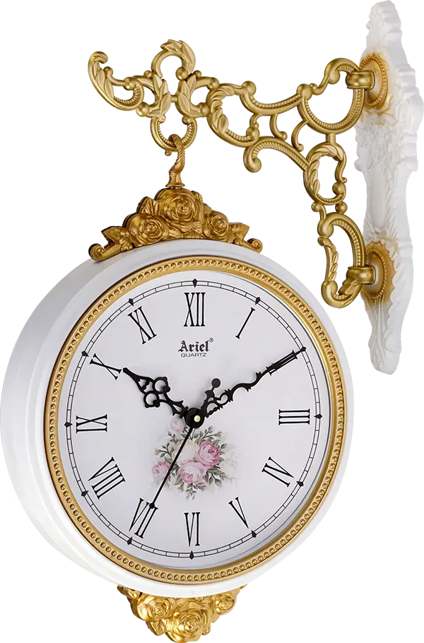 AQ-63 Dual Side Wall Clock