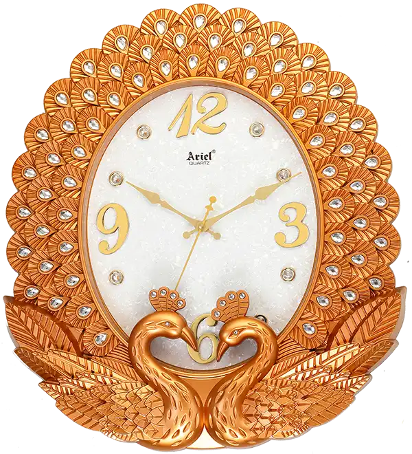 AQ18-Marble-Dial Antique Wall Clock