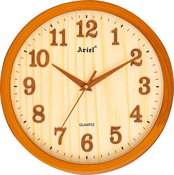 AQ56-Wooden-Figure Antique Wall Clock